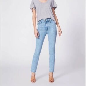 Paige Premium Denim - Ultra High Rise Cindy w/ Raw Hem in Mariska
